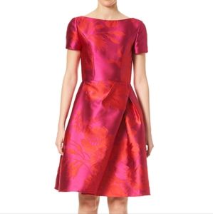 Carolina Herrera jacquard silk dress Fits size 6